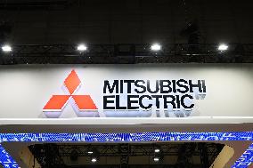 Mitsubishi Electric signboard and logo